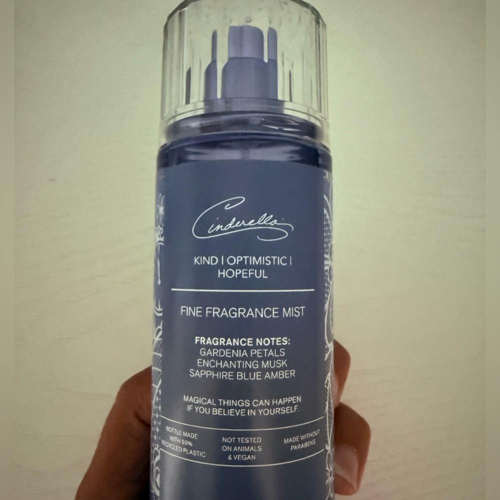 Bath & Body Works Disney Princess Collection “Cinderella” Fine Fragrance Mist 🆕 - Picture 2 of 3